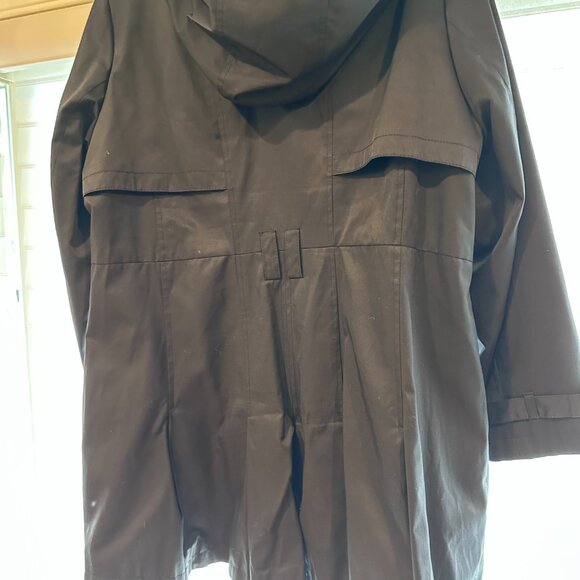 Via spiga water-resistant single breasted trench with hood - Picture 6 of 9